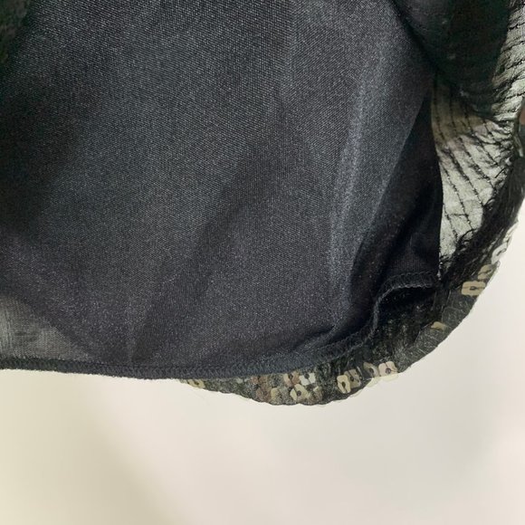 H&M Sequin Scoop Neck Sleeveless Shift‎ Dress - Picture 2 of 8